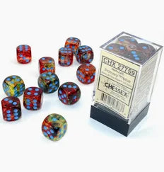 Chessex 12mm Nebula 36 Count D6 Block Pick Your Color