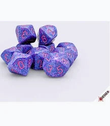 Chessex Set of d10 Dice Pick your Color