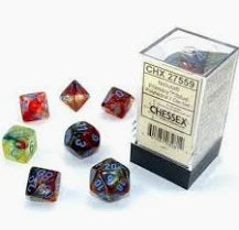 Chessex Standard Nebula 7-Dice Set