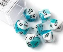 Chessex Standard Gemini 7-Dice Set