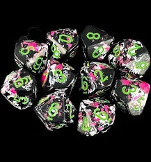Chessex Set of d10 Dice Pick your Color