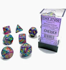 Chessex Standard Festive 7-Dice Set