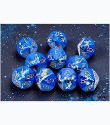 Chessex Set of d10 Dice Pick your Color