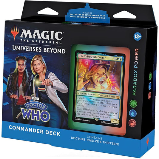 Paradox Power Dr. Who MTG Commander Deck