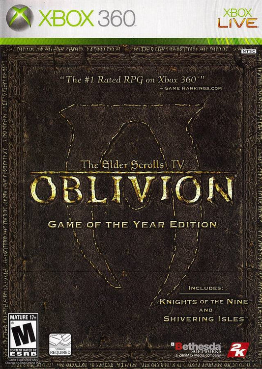 Oblivion Goty (Elder Scrolls) 360