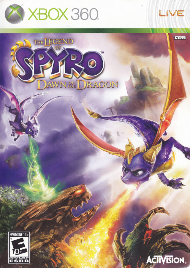 The Legend of Spyro Dawn of the Dragon 360